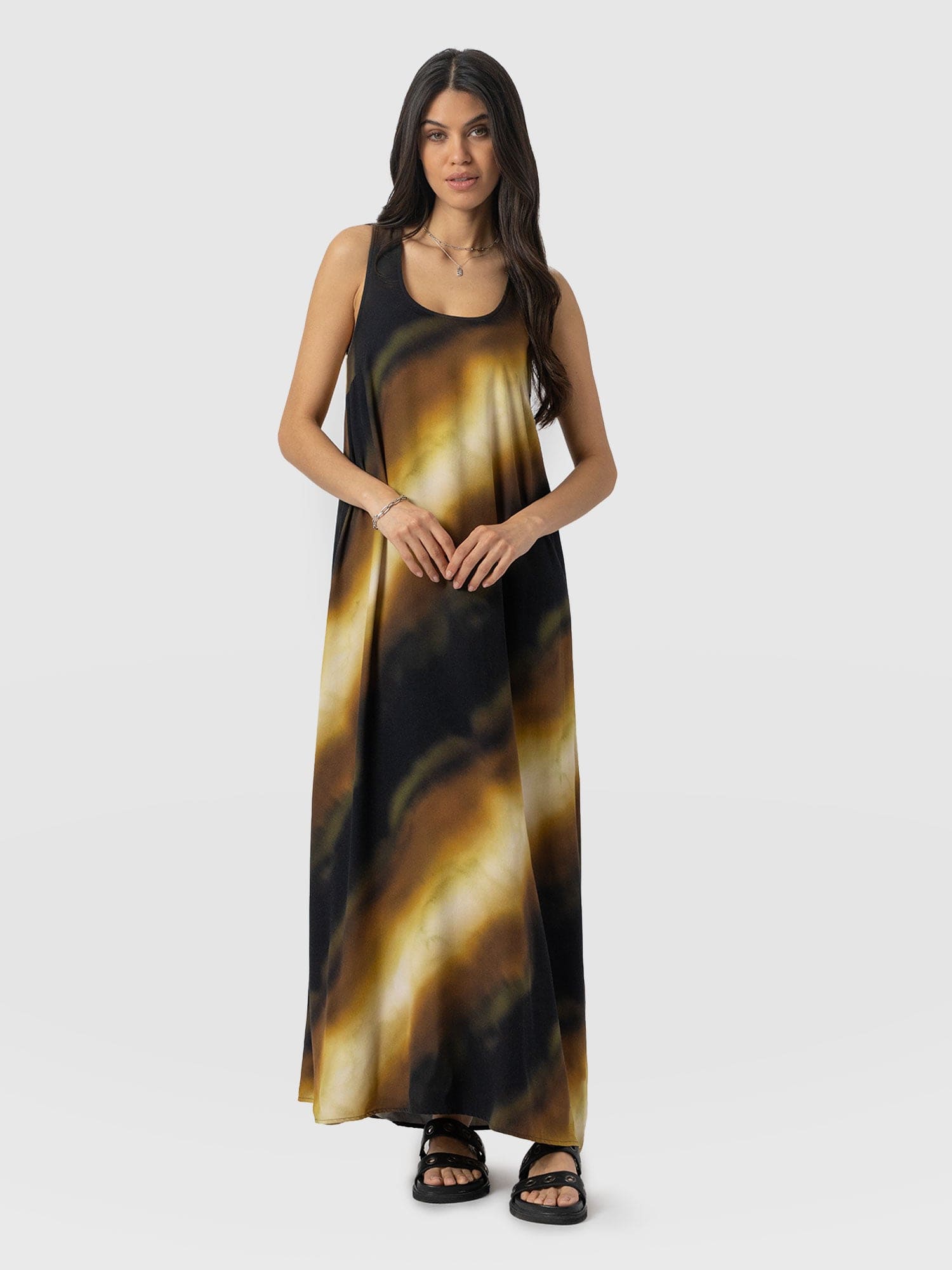 Celeste Maxi Dress - Yellow Gradient - Women's Dresses | Saint + Sofia® EU